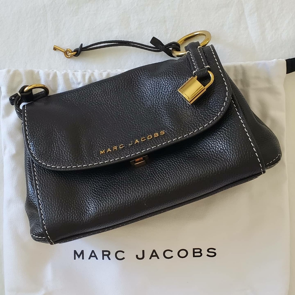 Marc Jacobs Mini Boho Grind Leather Shoulder Bag